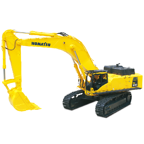 komatsu excavators pc 800