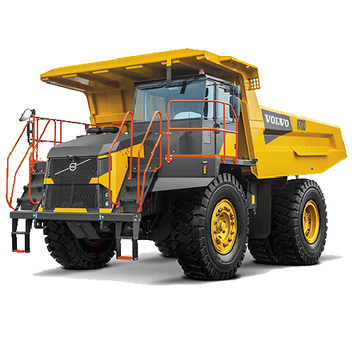 volvo articulated dump truck rigid r70d