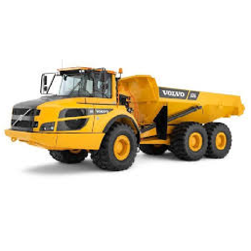 volvo articulated dump truck a25g