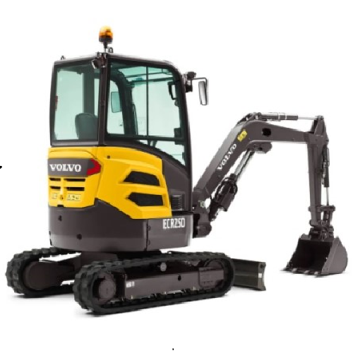 volvo excavator ecr25d