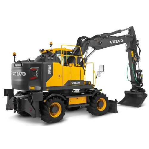 volvo excavator ew 160 d